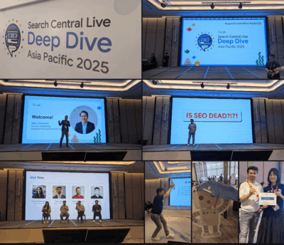Search Central Live Deep Dive APAC 2025 海外カンファレンスレポート