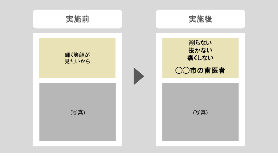 FVの文言の最適化