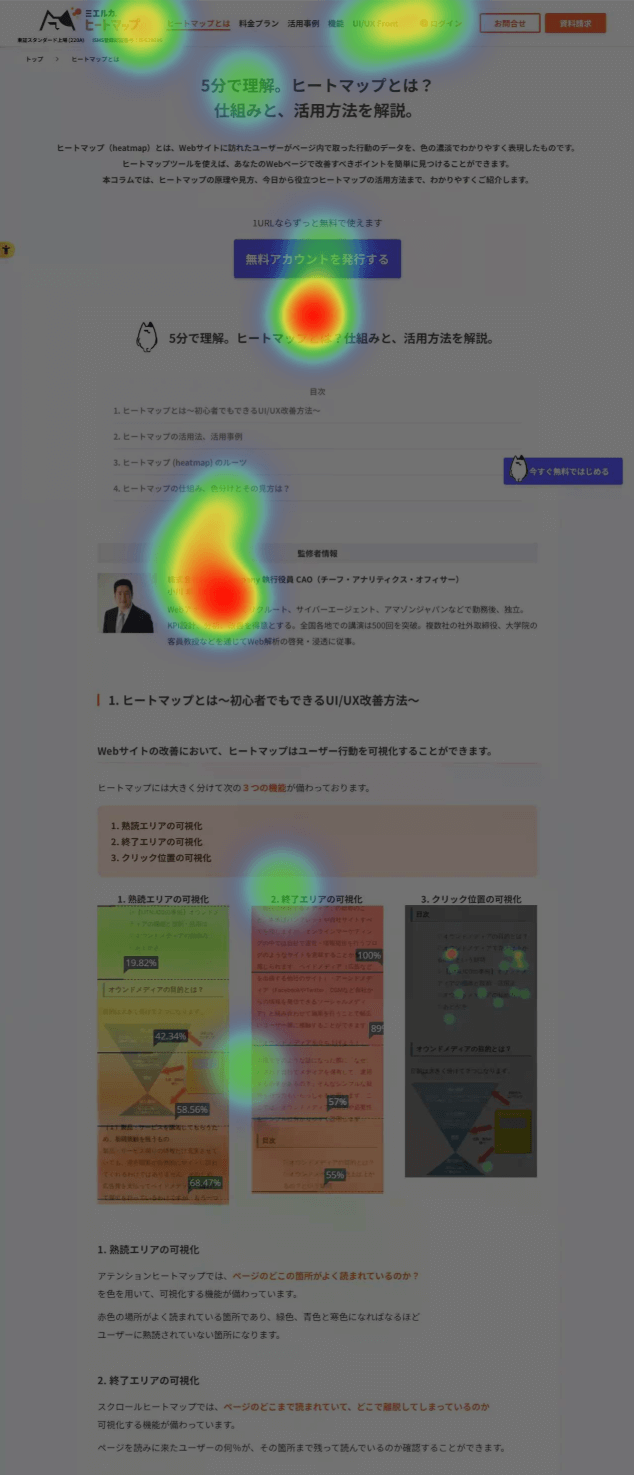 クリック位置の可視化